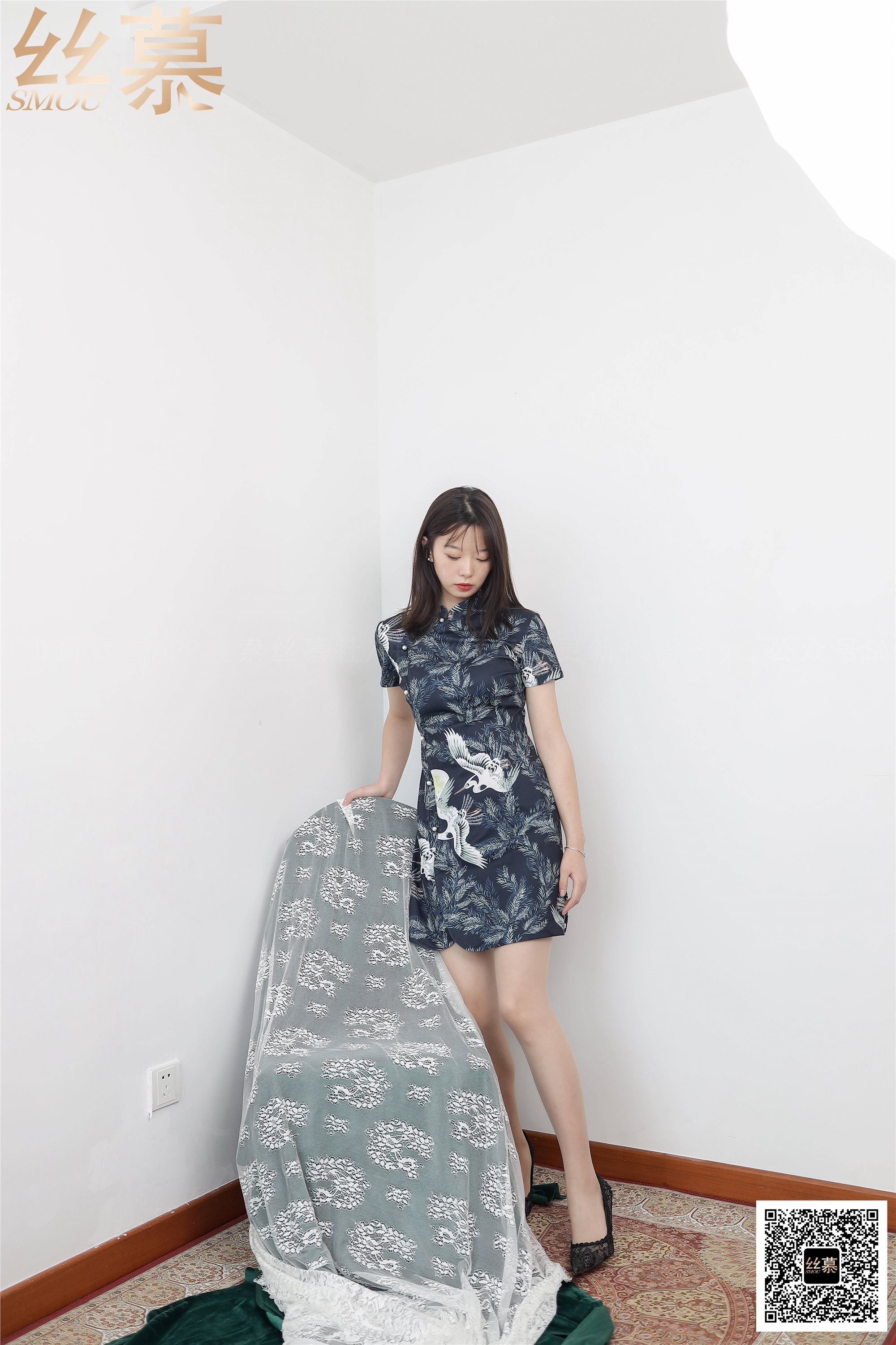 丝慕写真 特写集 TX079 新模《旗袍丝艺》